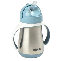 Tasse Paille Inox 250 Ml Windy Blue*BÉABA